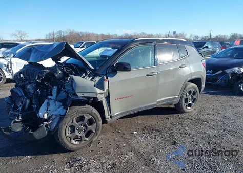 2023 Jeep Compass Trailhawk 4X4 из США, поврежденный, VIN 3C4NJDDN5PT560190